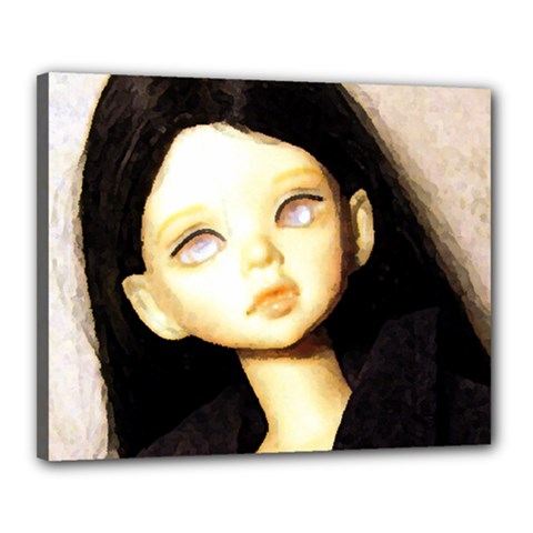 Lost Canvas 20  X 16  (stretched) by snowwhitegirl