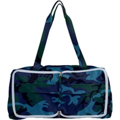 Camouflage Blue Multi Function Bag by snowwhitegirl
