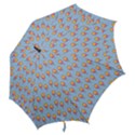 Cotton Candy Pattern Blue Hook Handle Umbrellas (Medium) View2