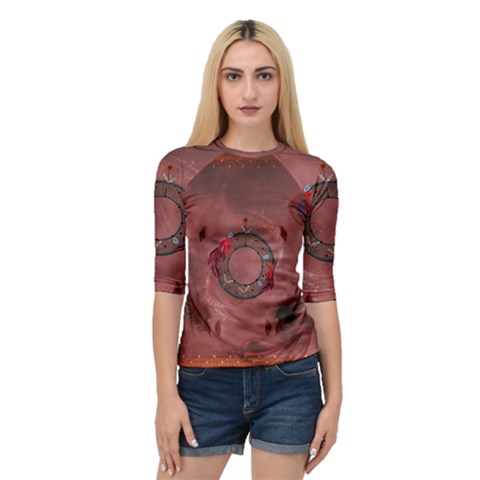 Wonderful Dream Catcher Quarter Sleeve Raglan Tee by FantasyWorld7