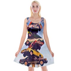 Pretty Colors Cars Reversible Velvet Sleeveless Dress by StarvingArtisan