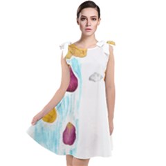 Rose Petal Shower Tie Up Tunic Dress by okhismakingart