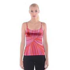 Electric Field Art Iii Spaghetti Strap Top by okhismakingart