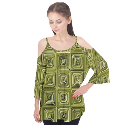 Electric Field Art Vi Flutter Tees by okhismakingart