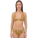 Electric Field Art XIV Double Strap Halter Bikini Set View1