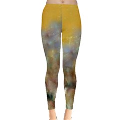Abstract: Candle And Nail Polish Leggings  by okhismakingart