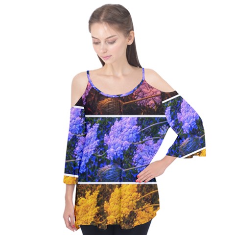 Primary Color Queen Anne s Lace Flutter Tees by okhismakingart