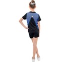 Tree and Moon Kids  Mesh Tee and Shorts Set View2