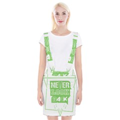 Never Look Back Braces Suspender Skirt by Melcu