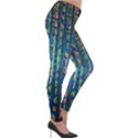 Binary Null One Digital Blue Lightweight Velour Leggings View4