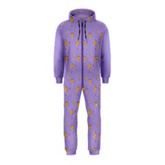 Piazza Pattern Violet 13k Piazza Pattern Violet Background Only Hooded Jumpsuit (kids) by genx