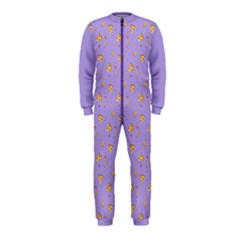 Piazza Pattern Violet 13k Piazza Pattern Violet Background Only Onepiece Jumpsuit (kids) by genx