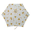 Pizza Pattern pepperoni cheese funny slices Mini Folding Umbrellas View1