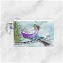 Cute Fairy Dancing On A Piano Canvas Cosmetic Bag (Small) View1