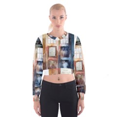 Tardis Doctor Who Transparent Cropped Sweatshirt by Sudhe