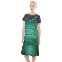 Board Conductors Circuits Camis Fishtail Dress by HermanTelo