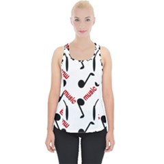 Music Letters Word Headphones Note Piece Up Tank Top by HermanTelo
