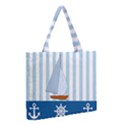 Yacht Boat Nautical Ship Medium Tote Bag View2