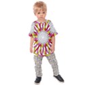 Sun Abstract Mandala Kids  Raglan Tee View1