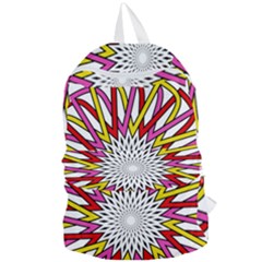 Sun Abstract Mandala Foldable Lightweight Backpack by HermanTelo