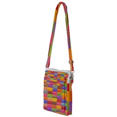 Abstract Background Geometric Multi Function Travel Bag by Mariart