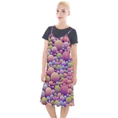 Abstract Background Circle Bubbles Camis Fishtail Dress by HermanTelo
