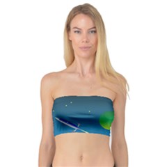 Rocket Spaceship Space Bandeau Top by HermanTelo