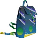 Rocket Spaceship Space Buckle Everyday Backpack View2