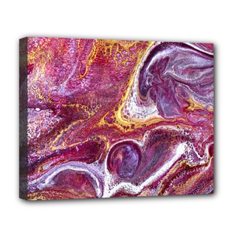 Paint Acrylic Paint Art Colorful Deluxe Canvas 20  X 16  (stretched) by Pakrebo