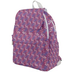 Pattern Abstract Squiggles Gliftex Top Flap Backpack by HermanTelo