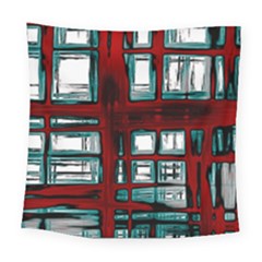 Abstract Color Background Form Square Tapestry (large) by HermanTelo