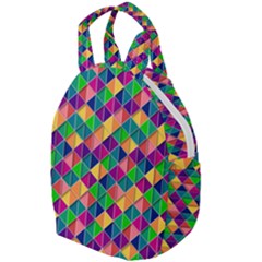 Geometric Triangle Travel Backpacks by HermanTelo