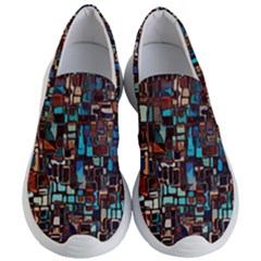 Mosaic Abstract Women s Lightweight Slip Ons by HermanTelo