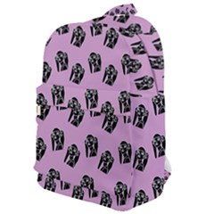 Girl Face Lilac Classic Backpack by snowwhitegirl