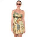 Egyptian Man Sun God Ra Amun One Soulder Bodycon Dress View1