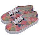 Background Geometric Triangle Kids  Classic Low Top Sneakers View2