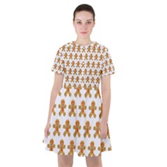 Gingerbread Men Sailor Dress by Mariart