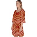 Pattern Background Structure Velour Kimono Dress View2