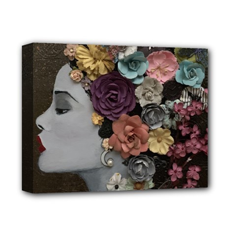 Asian Beauty Deluxe Canvas 14  X 11  (stretched) by CKArtCreations