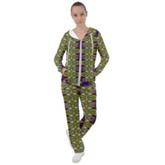 Divine Flowers Striving To Reach Universe Women s Tracksuit by pepitasart