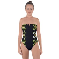 Hexxed Tie Back One Piece Swimsuit by WensdaiAmbrose