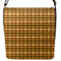 Cute Flowers Pattern Yellow Removable Flap Cover (S) View1