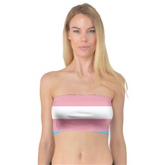Transgender Pride Flag Bandeau Top by lgbtnation