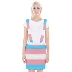 Transgender Pride Flag Braces Suspender Skirt by lgbtnation