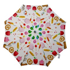 Summer Fair Food Goldfish Hook Handle Umbrellas (small) by Nexatart