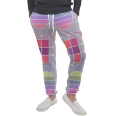Pastels Shapes Geometric Men s Jogger Sweatpants by Nexatart