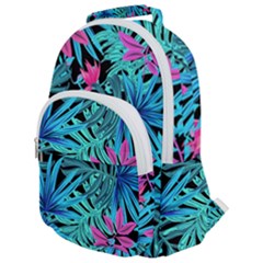 Leaves  Rounded Multi Pocket Backpack by Sobalvarro