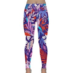 Exotic Lightweight Velour Classic Yoga Leggings by Sobalvarro