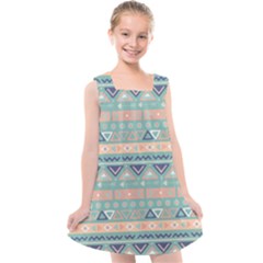 Tribal Kids  Cross Back Dress by Sobalvarro