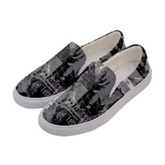Urban Graffiti Women s Canvas Slip Ons by ArtistRoseanneJones